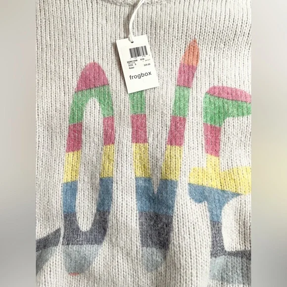 COPY - FROGBOX ALPACA KNIT SWEATER - Picture 9 of 9